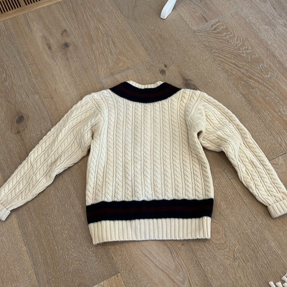 Vintage Ralph Lauren RLL wool Varsity Collegiate Sweater Medium Preppy - Picture 6 of 6